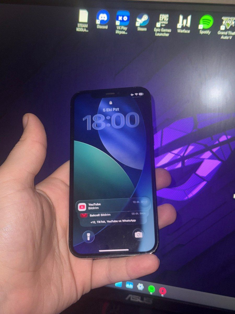 Apple iPhone 12 Pro Pacific Blue 128GB/6GB — Smartfonlar, Bakı