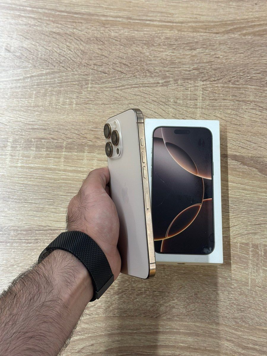 Apple iPhone 16 Pro Max Desert Titanium 256GB/8GB — Smartfonlar, Bakı (3)