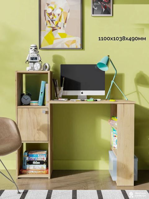 Yazı masası Troyan, Ldsp, 100x44x74 sm, Votan - 3563_L-6DesTroyanVot — Bakı