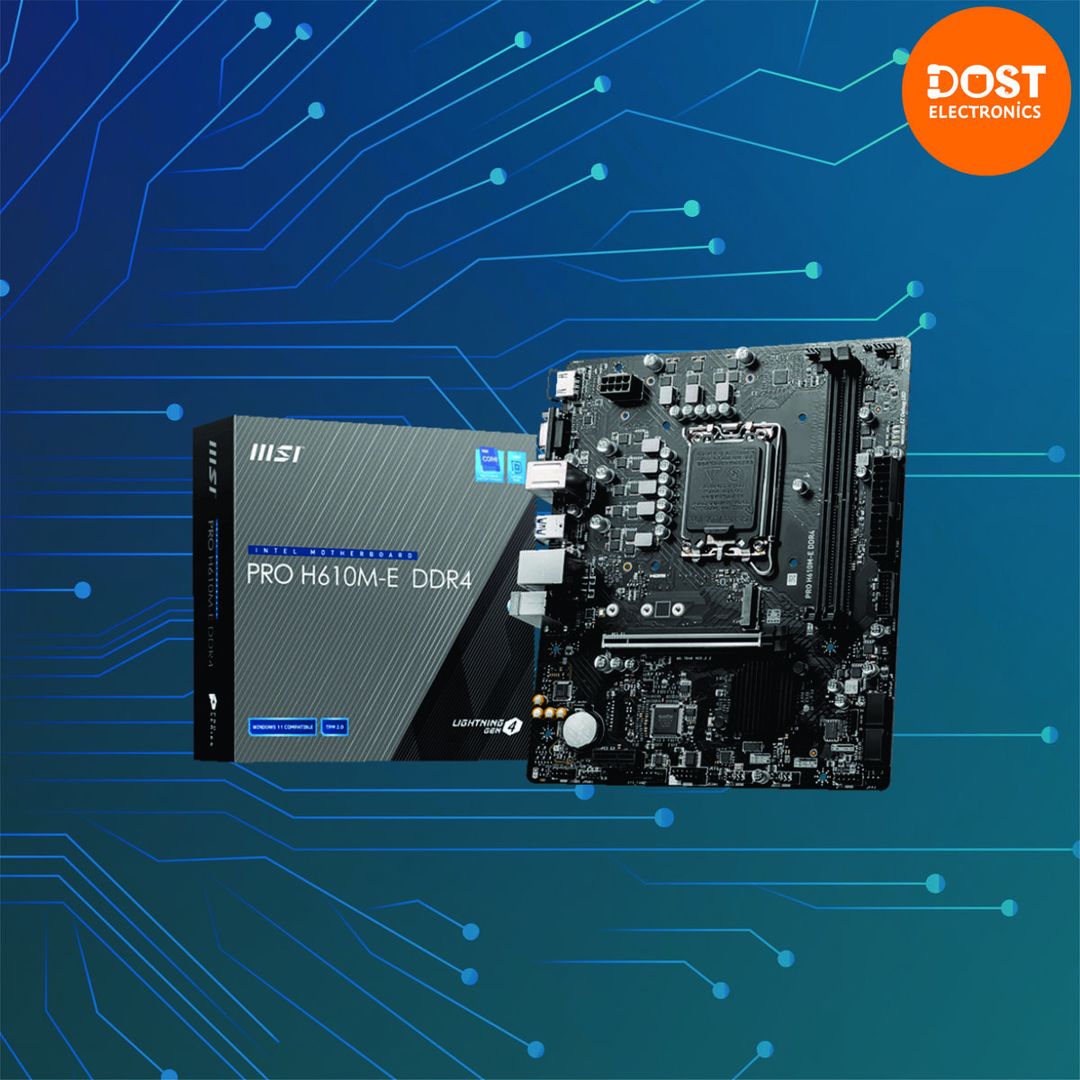 Ana plata MSİ H610M-E DDR4 — Kompüterlər və noutbuklar, Bakı