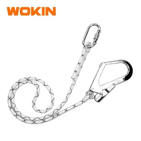 Wokın Təhlükəsizlik Kəməri Halatı 1.8M – Lanyard + Karabina — Bakı