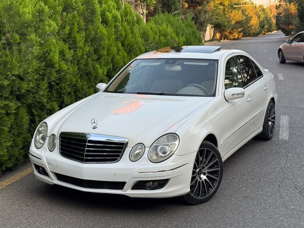 Mercedes-Benz E-Class: 3.2 l 2002 il Sedan — Avtomobillər, Bakı (6)