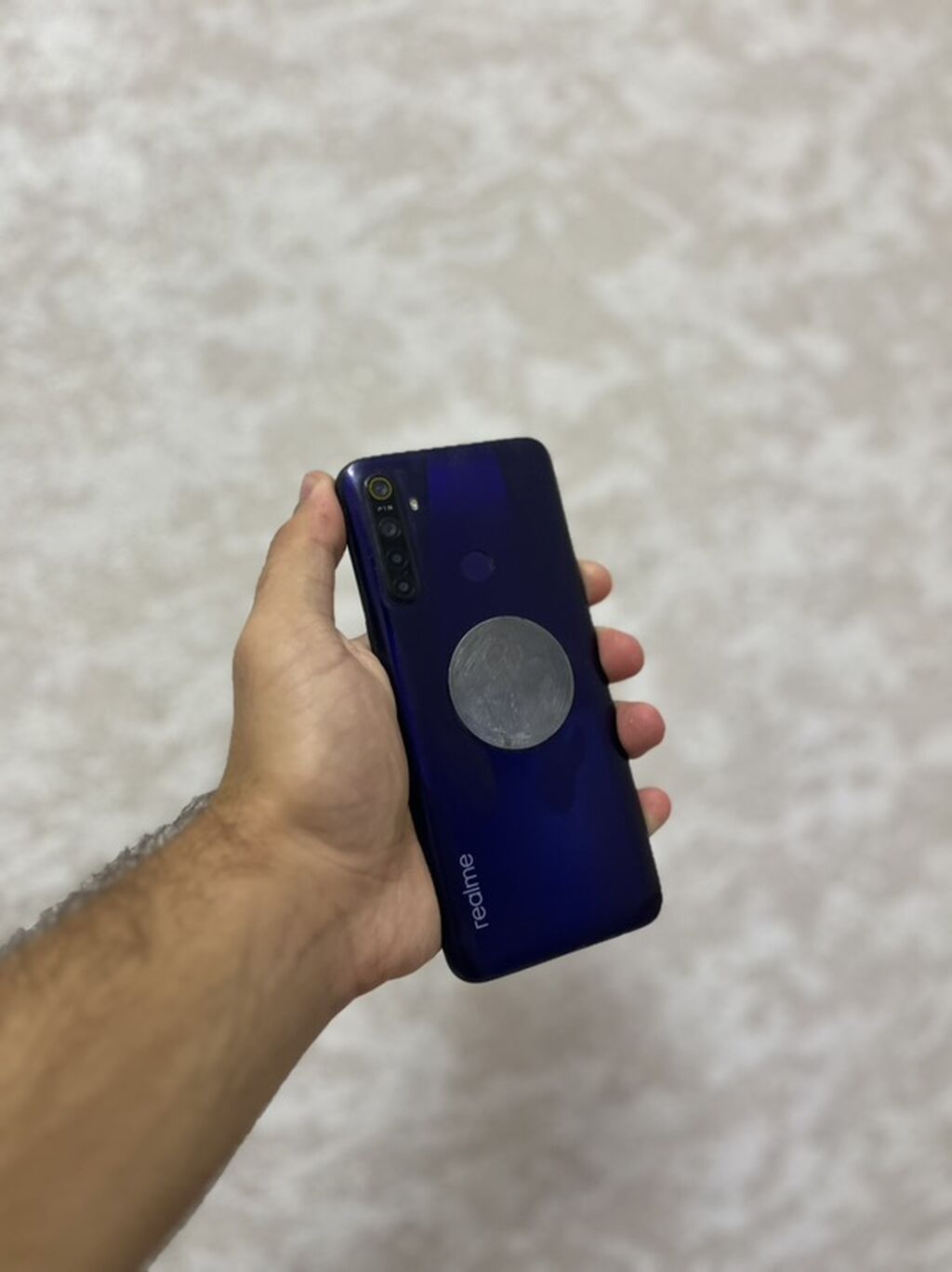 Realme 5, 64 GB, rəng - Mavi, Barmaq izi, İki sim kartlı — Realme, Bakı