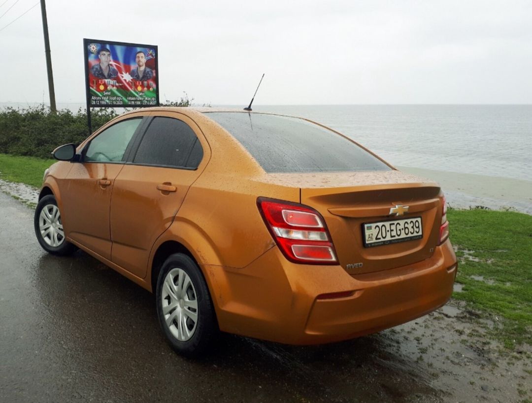 Chevrolet Aveo, 2017 il 20-EG-639 — Avtomobillər, Gəncə (11)