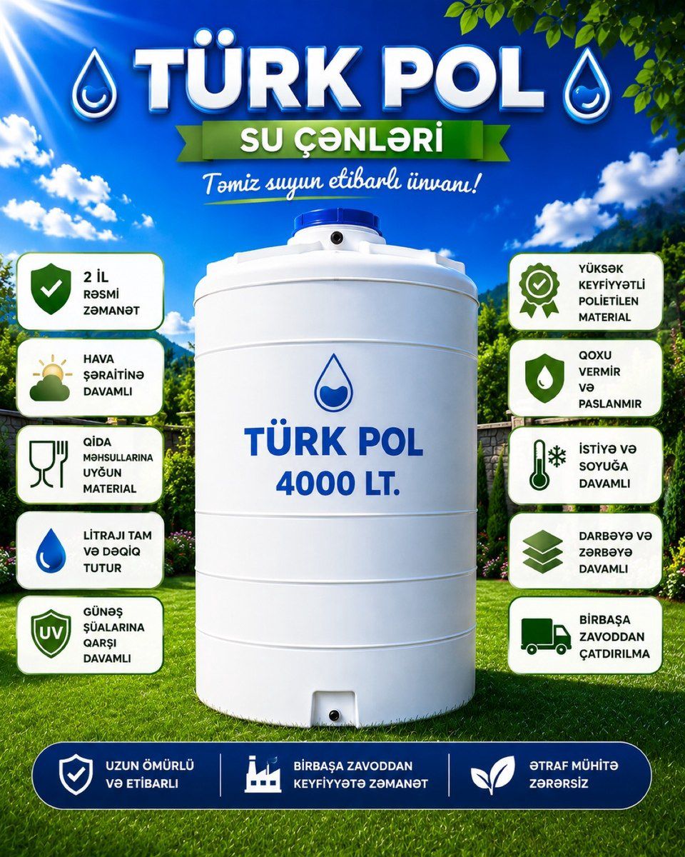 Su çəni — Dacha və bağ, Bakı (2)