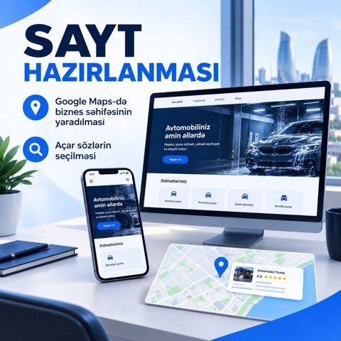 Web saytların hazırlanması — Bakı