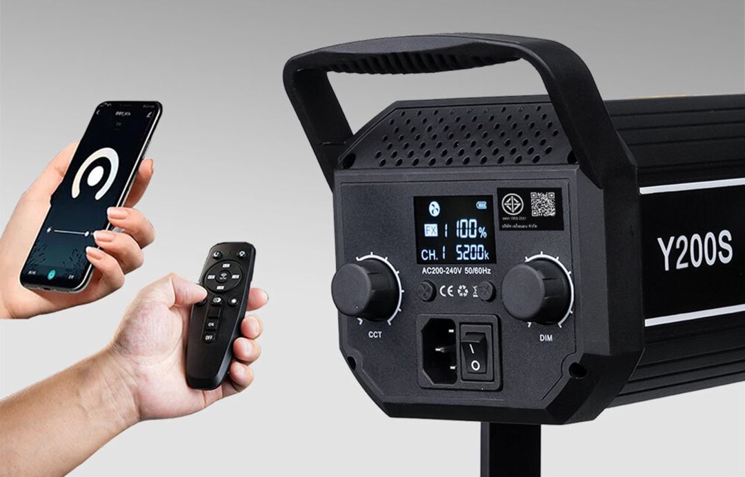 Zsyb Y200S 210W Pro LED işıqlandırması — Foto və video texnikası, Bakı (6)