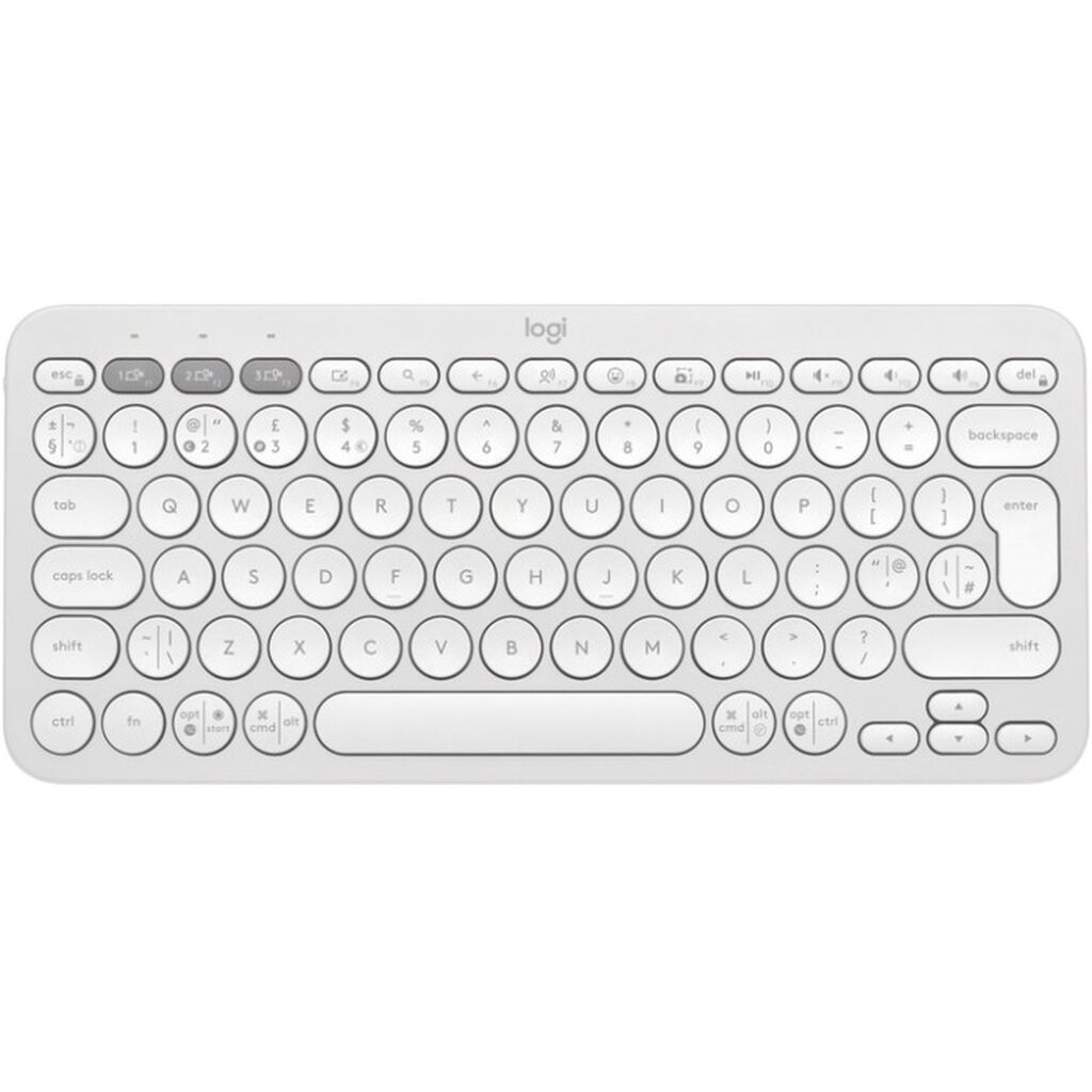 Logitech Pebble Keys 2 K380s 920-011852 – Tonal White, US — Klaviaturalar və siçanlar, Bakı (3)