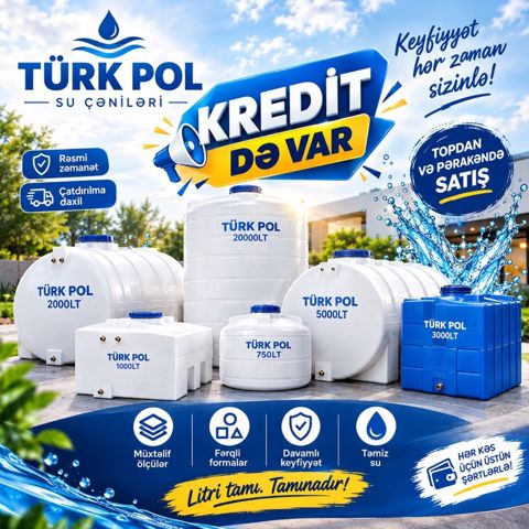 Su çəni TürkPol — Bakı