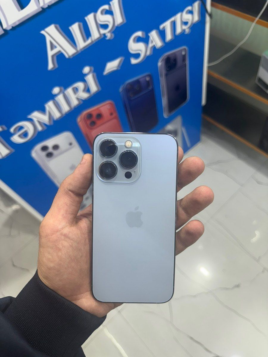 Apple iPhone 13 Pro Sierra Blue 128GB/6GB — Smartfonlar, Bakı