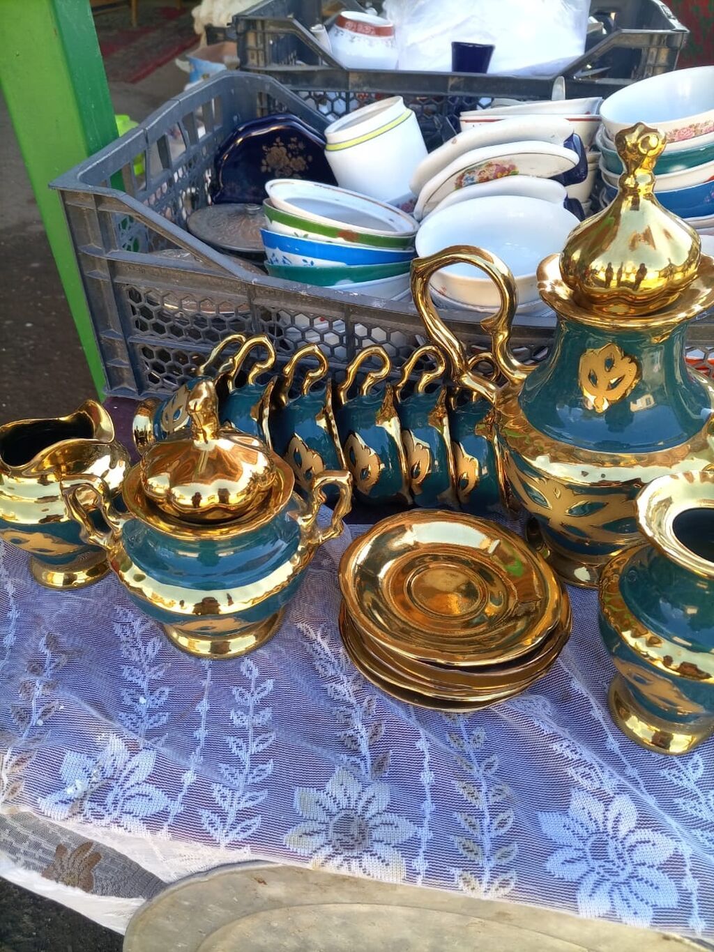 Çay dəsti, Keramika — Süfrə qabı, Bakı (5)