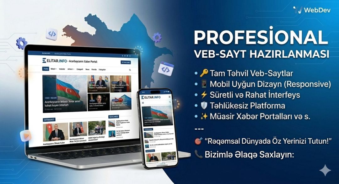 Web sayt xidməti — Reklama, IT, marketing, Bakı (2)