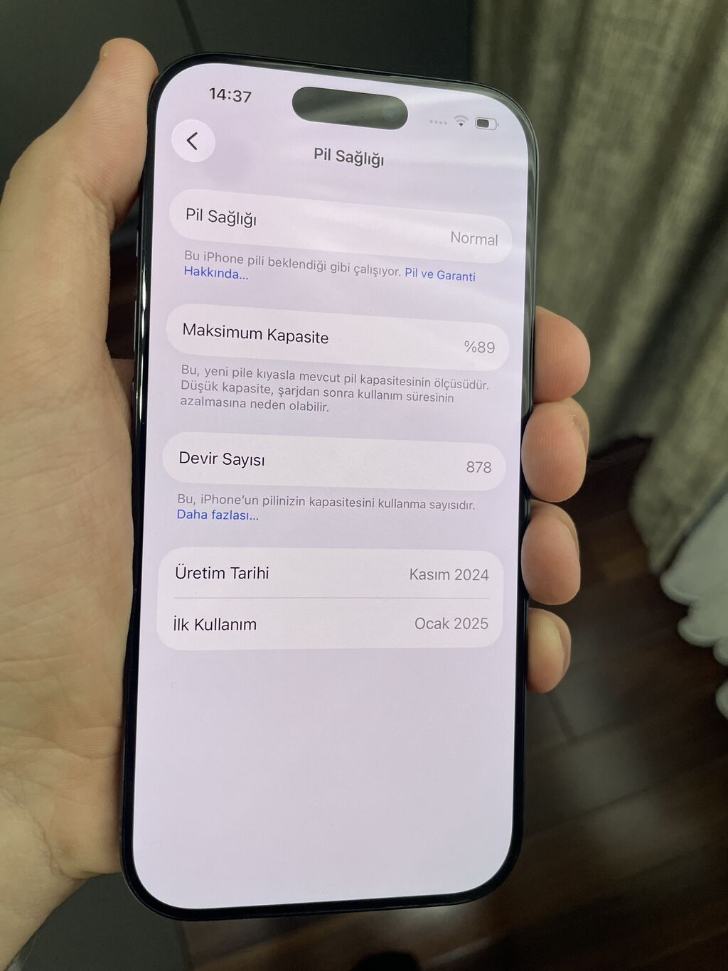 IPhone 16 Pro, 256 GB, Black Titanium — Apple iPhone, Bakı (7)