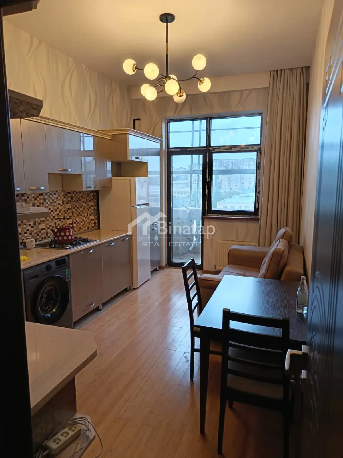 İcarəyə verilir 1 otaqlı yeni tikili 60 m², Elmlər Akademiyası metrosu, Yasamal rayonu — Mənzil, Bakı (3)