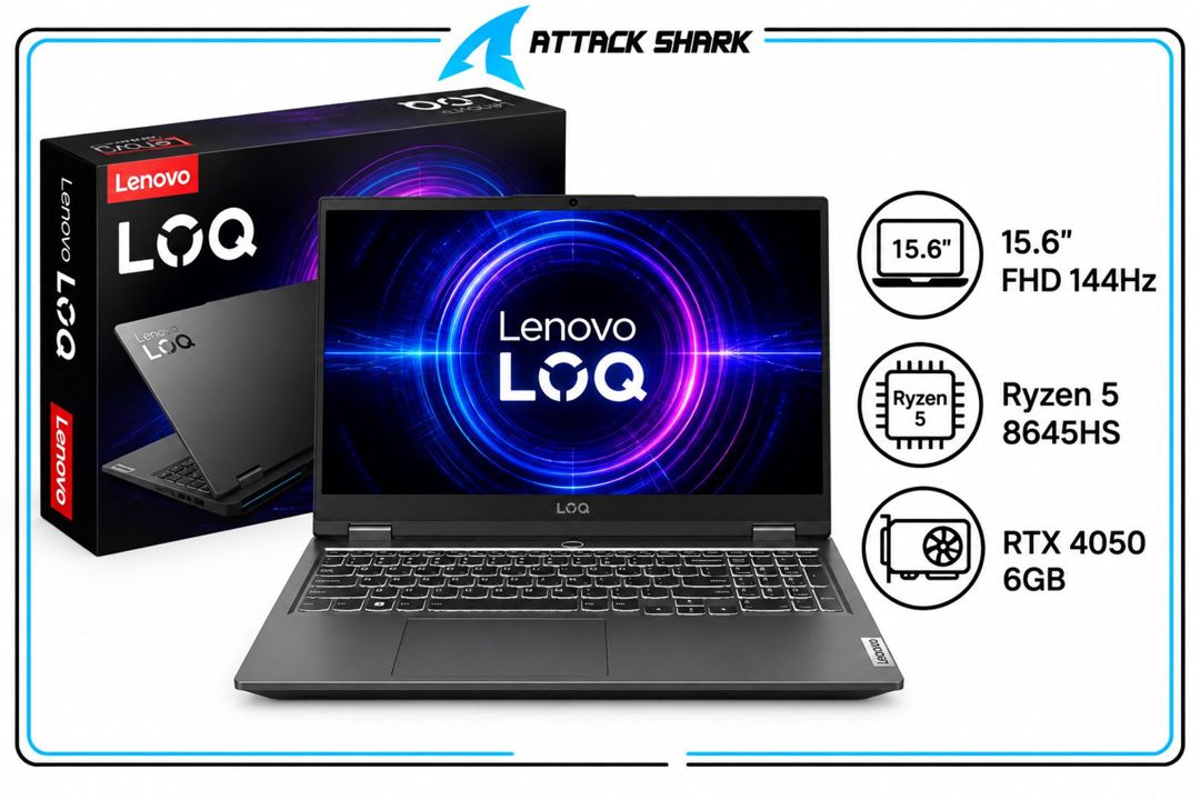 Lenovo loq 3 15AHP9 (83DX00BPRK) Ryzen 5 8645HS / 16GB / 512GB / RTX 4050 6GB/ FHD 15.6" ips 144H — Noutbuklar, Bakı