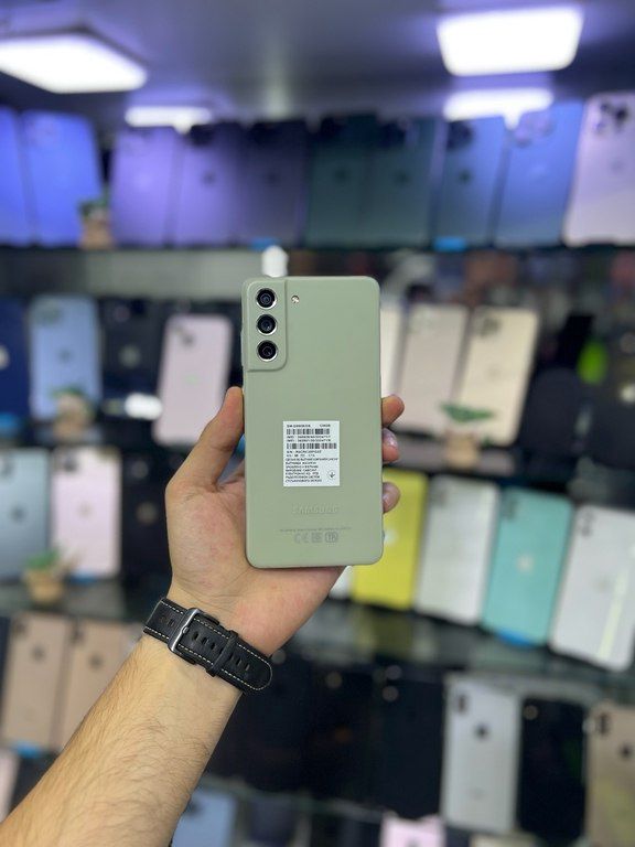 Samsung Galaxy S21 FE 5G Olive 128GB/6GB — Smartfonlar, Bakı (2)
