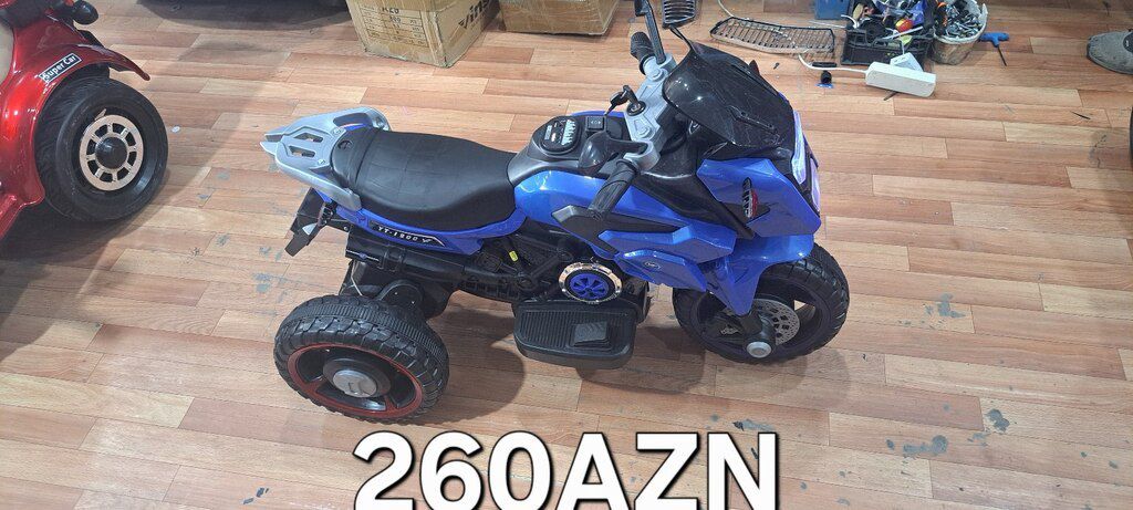 Uşaqlar üçün elektrikli motosikllər — Uşaq avtomobilləri, Bakı (11)