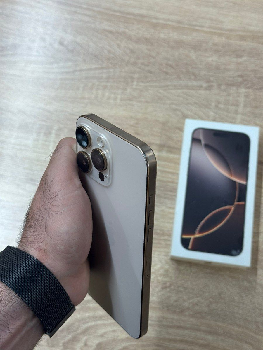 Apple iPhone 16 Pro Max Desert Titanium 256GB/8GB — Smartfonlar, Bakı (5)