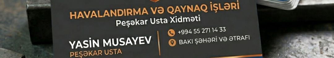 Havalandırma sistemləri, Qaynaqçı — Musayev Yasin — Kondisioner və havalandırma sistemi təmiri, Bakı (6)