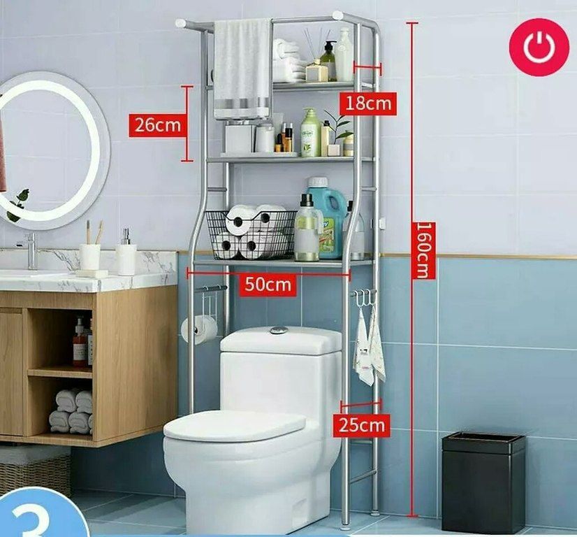 Hamam və tualet üçün rəflər — Məişət malları, Bakı (4)