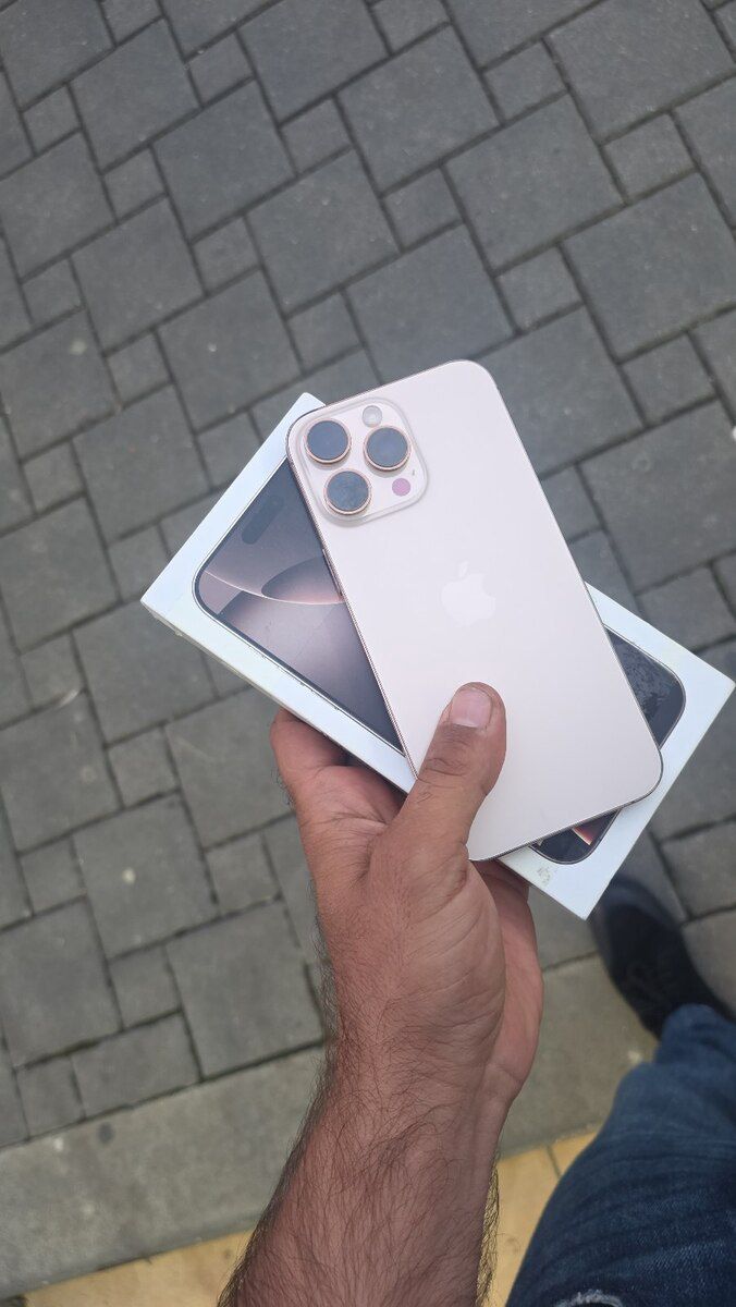 Apple iPhone 16 Pro Max White Titanium 256GB/8GB — Smartfonlar, Bakı (4)