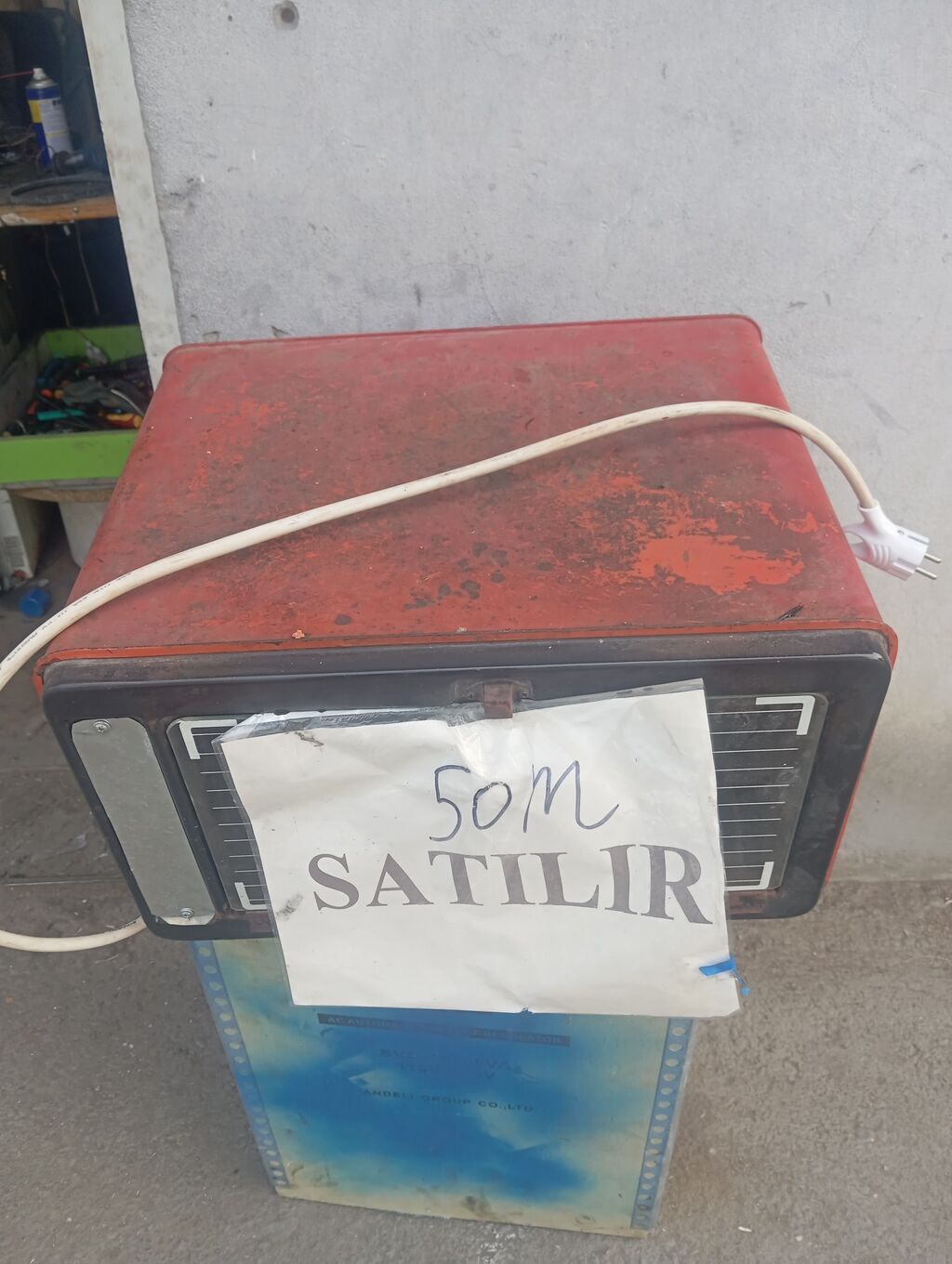 Elektrik sobası,məişət avadanlıqı - Şəbəkə ilə işləyir (220V), qoşmaq — Isıtıcılar və isı ventilatorları, Ağdaş