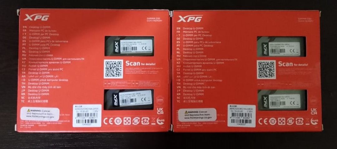 Adata xpg gammıx D30 DDR4 16GB (2×8 GB) — Kompüterlər və noutbuklar, Bakı (2)