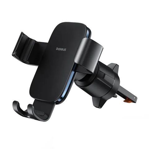 Baseus Metal Age 3 Gravity Air Vent Mount 4.7–7.2" — qara rəngli — Bakı