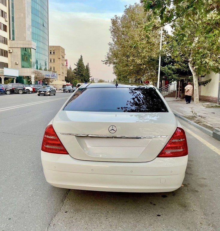 Mercedes S 350, 3.5 L, 2007 il, 246 000 km — Avtomobillər, Bakı (5)