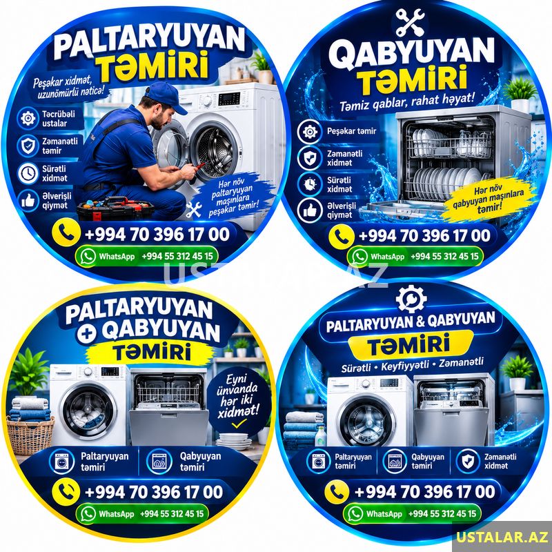 Paltaryuyan ustası — Elektrik cihazlarının təmiri və quraşdırılması, Bakı (4)