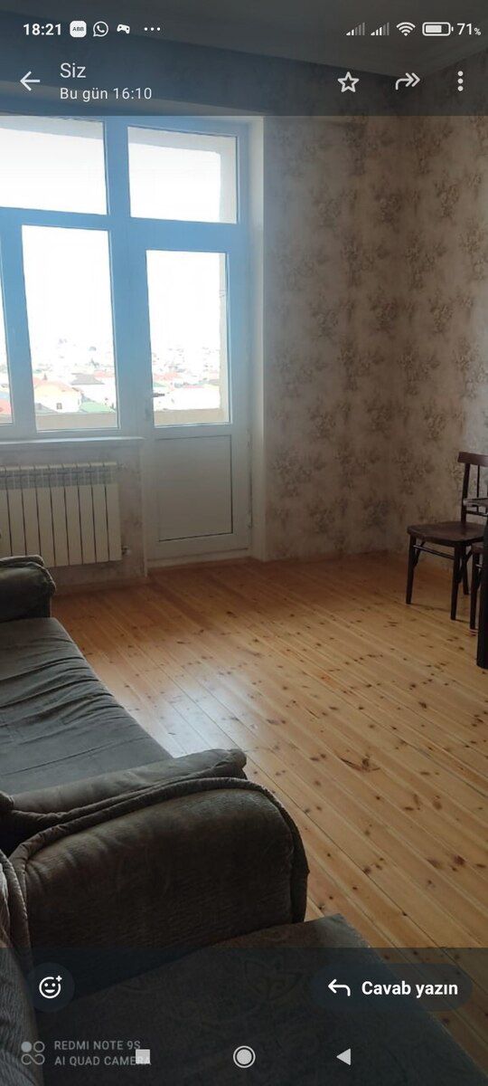 2-otaqlı yeni tikili, Binəqədi r., 51 m² — Mənzil, Bakı (11)