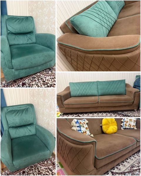 Divan iki kreslo.qiymet 350 man.divan acilir.unvan 20 — 350 ₼ · Bakı · Mebel Divan iki kreslo.qiymet 350 man.divan acilir.unvan 20 — Bakı
