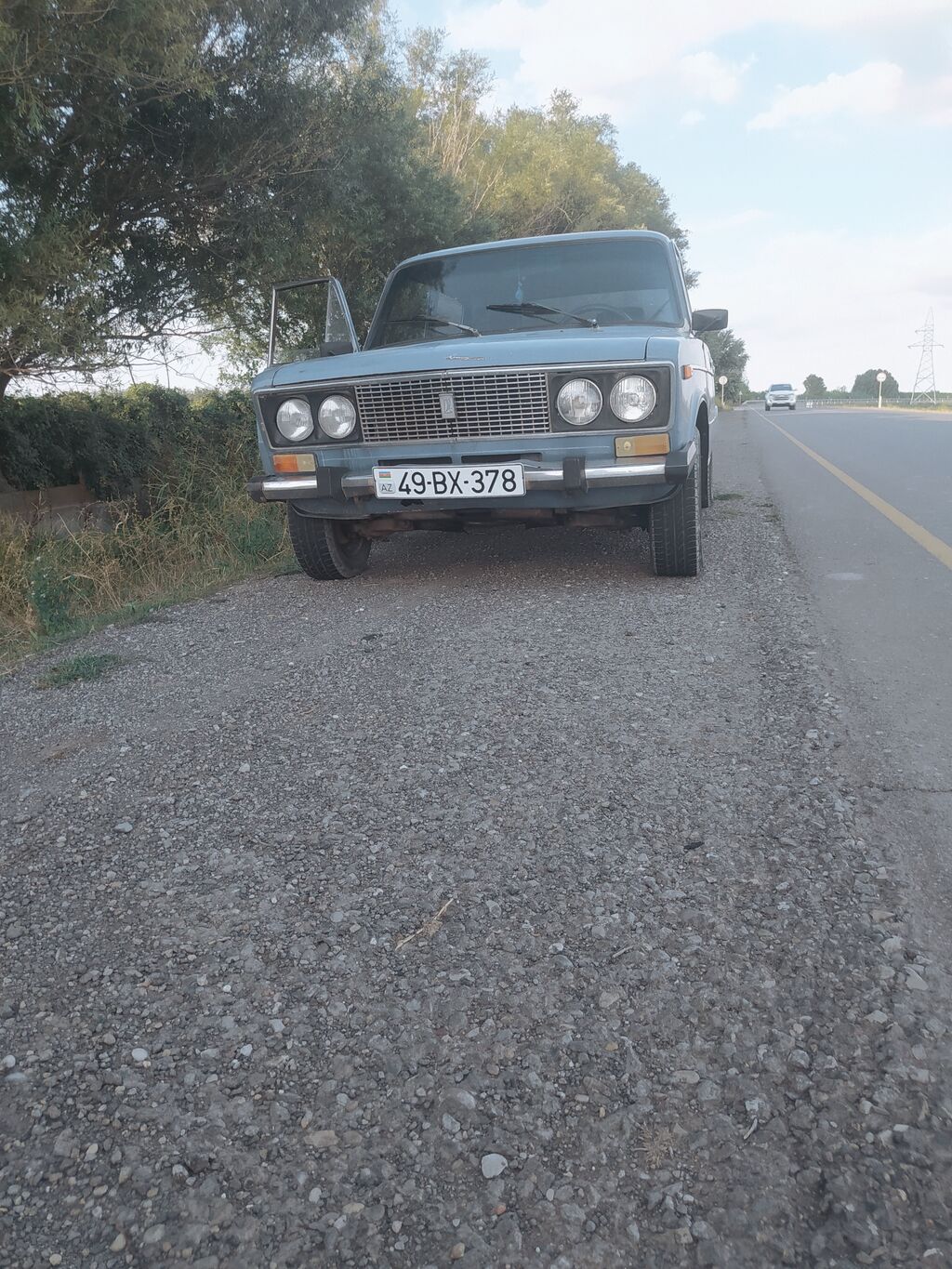VAZ 2106 sedan – mavi rəngli, klassik “şeşorka”. Texniki və dizayn 49-BX-378 — Avtomobillər, Bakı (2)