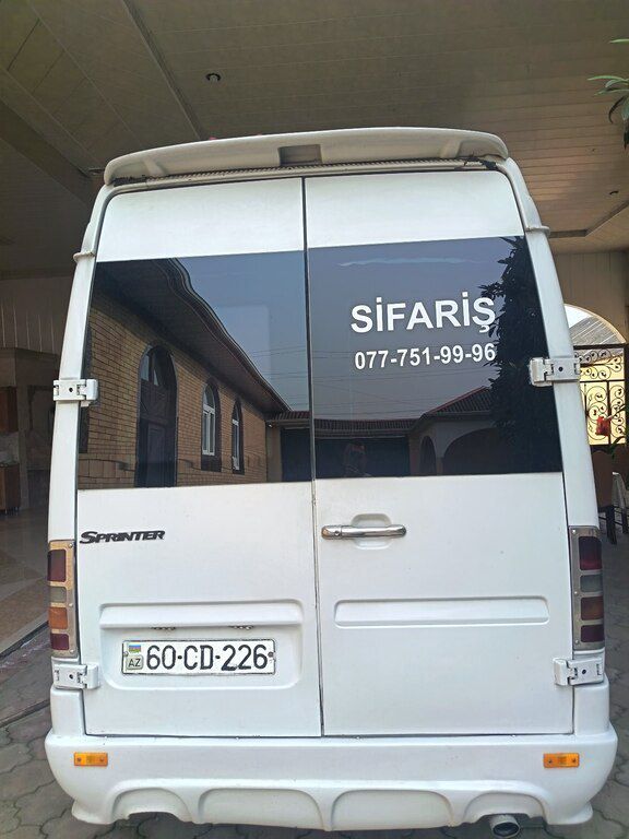 Mercedes Sprinter 315, 2.7 L, 2002 il, 222 000 km 60-CD-226 — Avtomobillər, Tovuz (2)