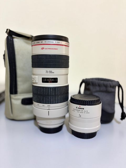 Canon EF 70-200mm f/2.8L USM + Canon Extender EF 2 — Bakı