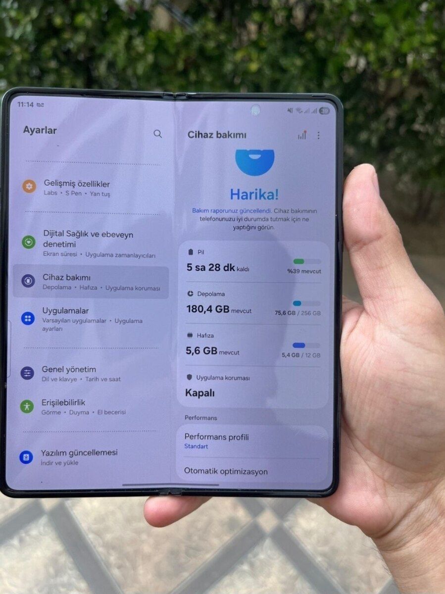 Samsung Galaxy Z Fold 4 Phantom Black 256GB/12GB — Smartfonlar, Bakı (4)
