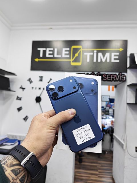 Apple iPhone 17 Pro Max Deep Blue 256GB/12GB — Bakı