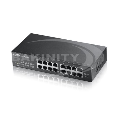 Kommutator Zyxel GS1100-16-EU0101F — 149.4 ₼ · Bakı · Kommutatorlar və marşrutlayıcılar Kommutator Zyxel GS1100-16-EU0101F — Bakı