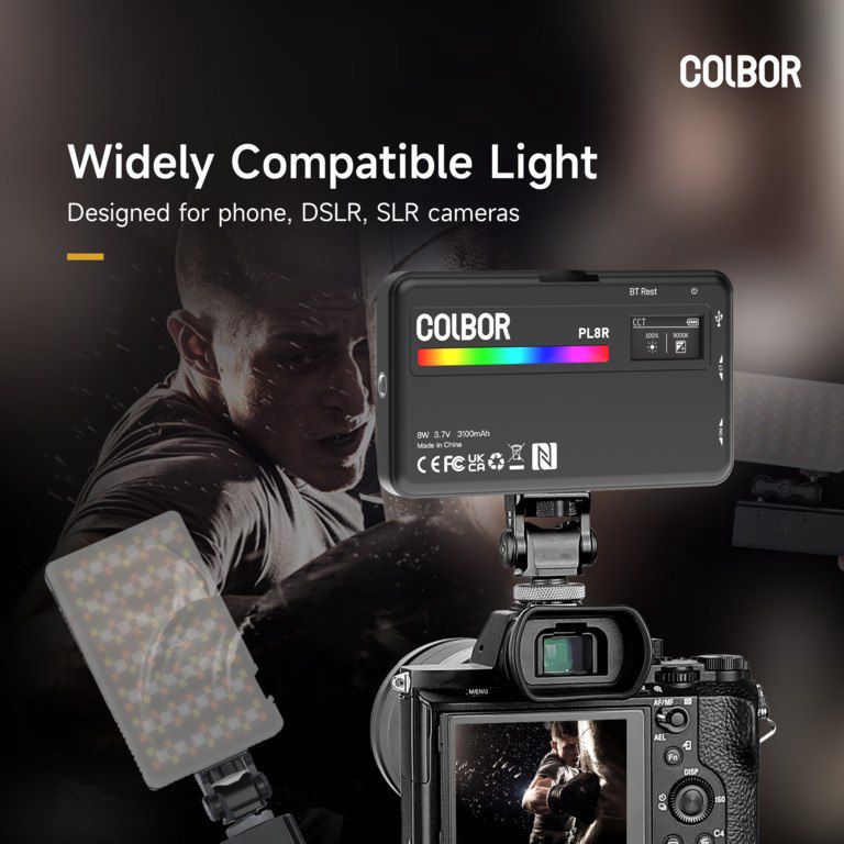 “Colbor PL8R Mark II” RGB video işığı — Foto və video texnikası, Bakı (8)