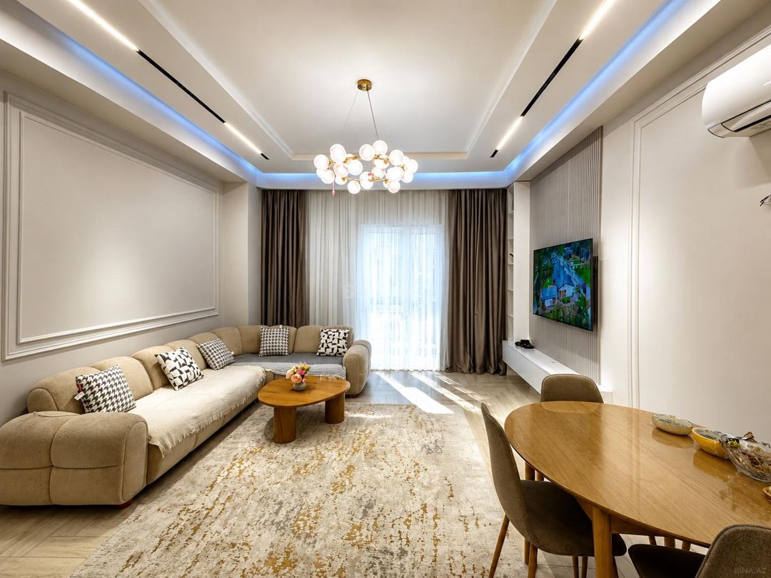 3 otaqlı mənzil, 100 m², Süleyman Vəzirov küç., 1/2 (Блок 10) (Ancora Residence) — Mənzil, Bakı (2)