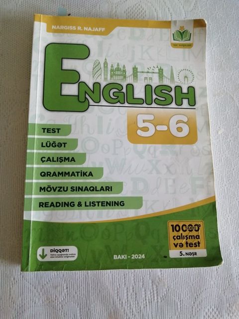 İngilis dili kitabı — Bakı