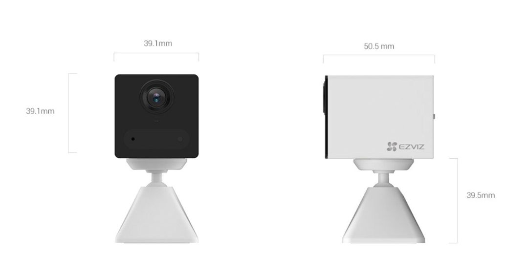 Ezvız CS-CB2 WH (Type-C) 2MP WiFi Battery Mini Indoor Kamera — Ağıllı ev və təhlükəsizlik, Bakı (4)