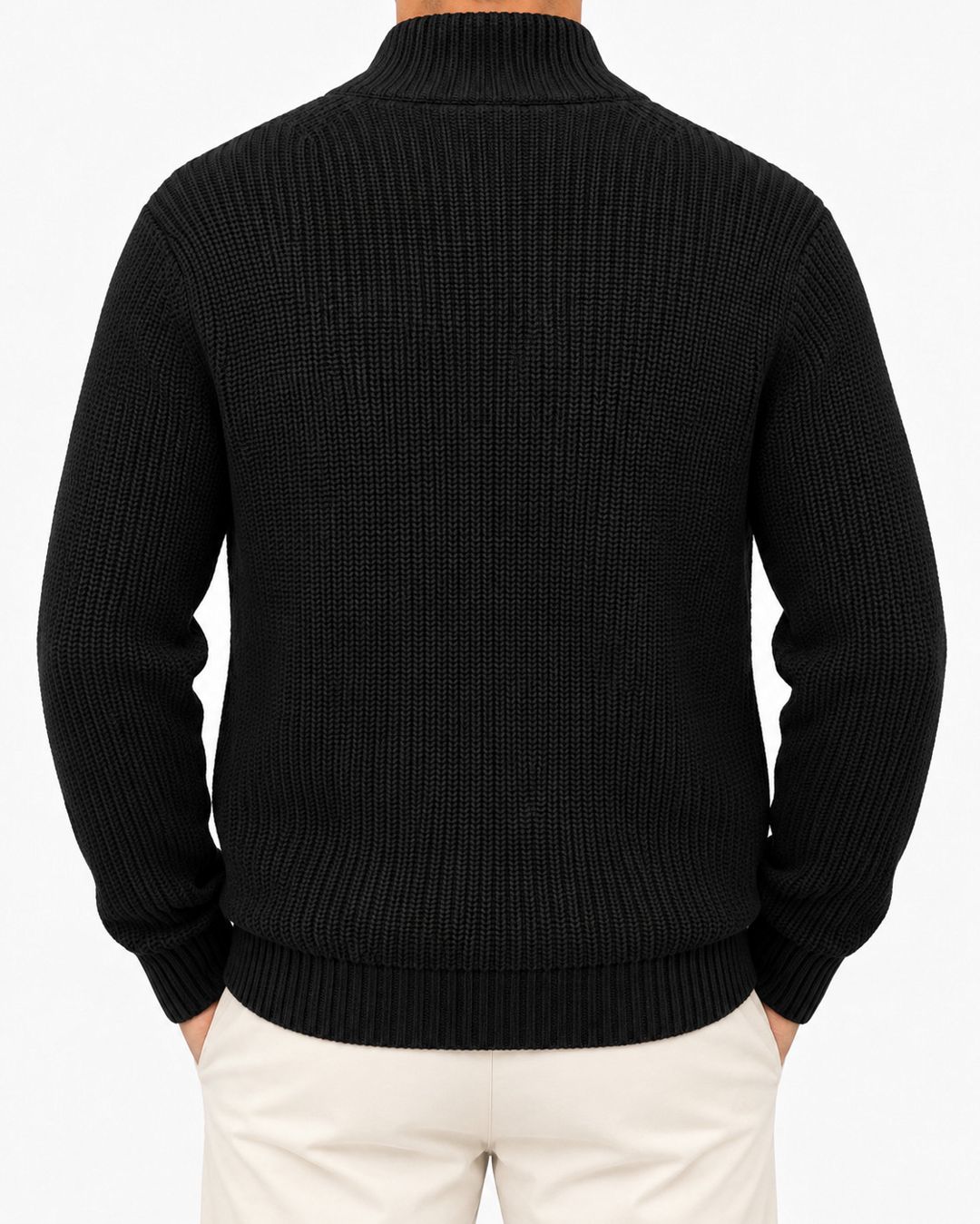 Kişi kardiqanı BB01, qara, trikotaj/pambıq, ölçü M — Mallar, Bakı (3)