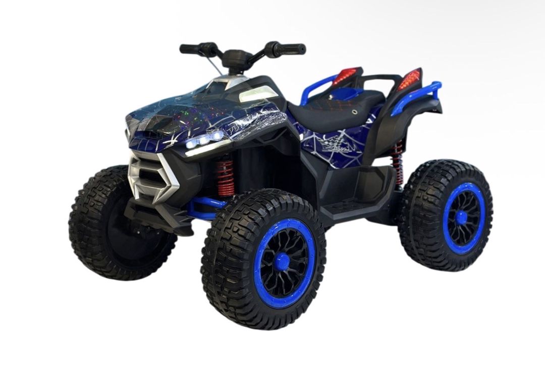 Uşaq elektrik avtomobili SS004, qara/göy — Mallar, Bakı