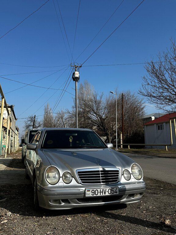 Mercedes E 320, 3.2 L, 1999 il, 340 000 km 90-HV-054 — Avtomobillər, Şəmkir (3)