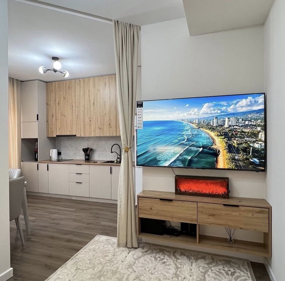 2-otaqlı yeni tikili kirayə verilir, İnşaatçilar m., 72 m² — Mənzil, Bakı (2)