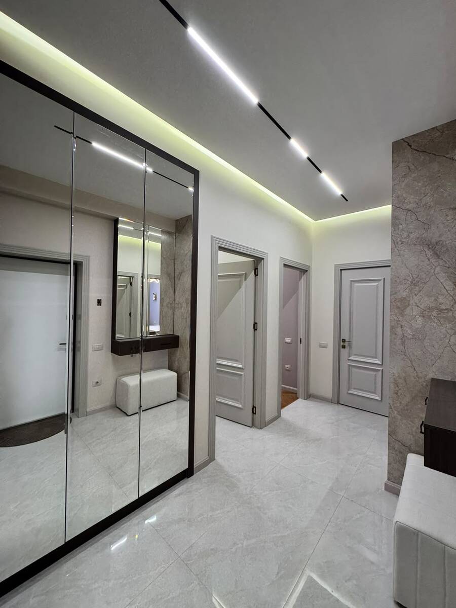 2-otaqlı yeni tikili, Sənan Kərimov küç., 90 m² — Mənzil, Bakı (9)