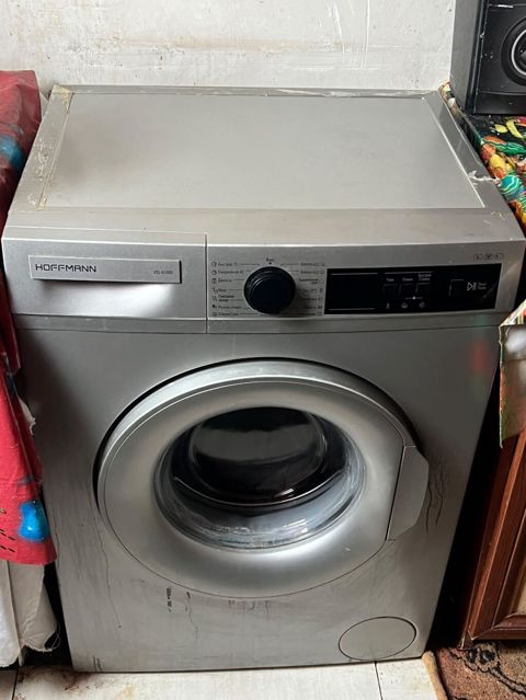 Hoffmann VSL 6100S paltaryuyan maşın - Ön yükləməli, gümüşü korpus — 200 ₼ · Gəncə · Çamaşır maşınları Hoffmann VSL 6100S paltaryuyan maşın - Ön yükləməli, gümüşü korpus — Gəncə