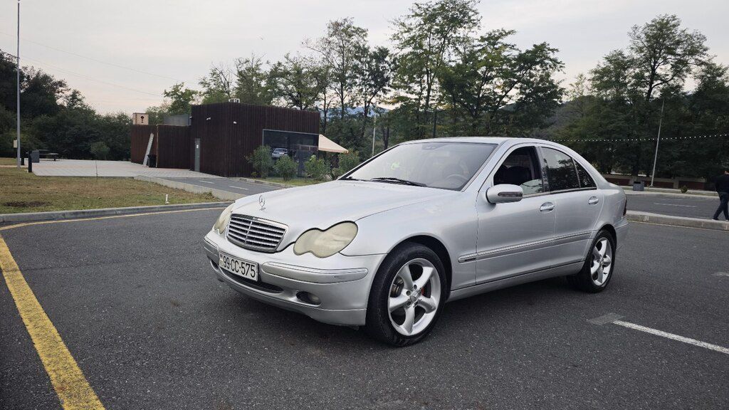 Mercedes C 200, 2.2 L, 2000 il, 404 705 km 99-CC-575 — Avtomobillər, Zaqatala (4)