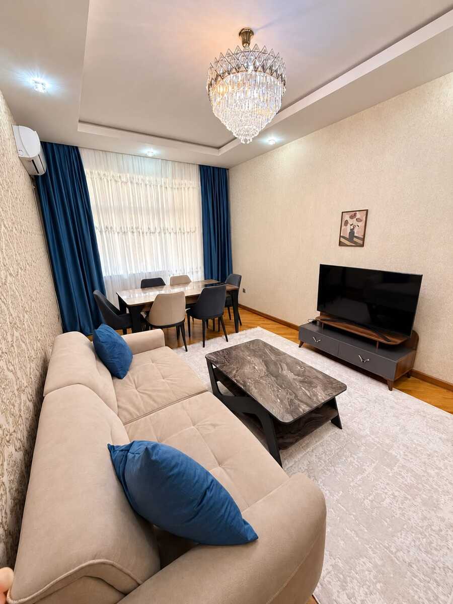 İcarəyə verilir 2 otaqlı yeni tikili 75 m² — Mənzil, Bakı (2)